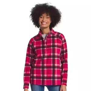 Eddie Bauer 1/4 Quarter Zip Fleece Pullover Size S